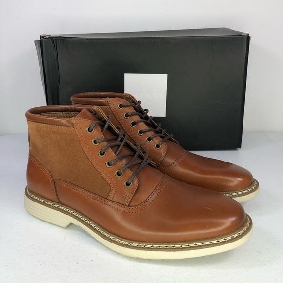 Alfani | Shoes | Alfani Rynier Leather Lace Up Boots | Poshmark